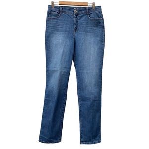 Style & Co Denim Blue Jeans Slim Leg Medium Wash size 12 - Inseam 31"